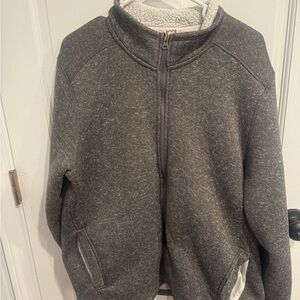 Avalanche Gray Sherpa Jacket